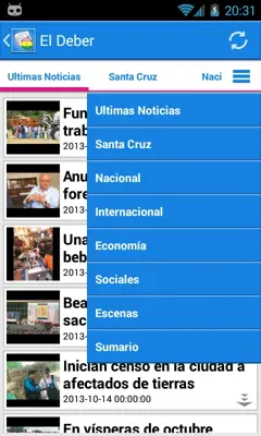 Bolivia Noticias android App screenshot 3